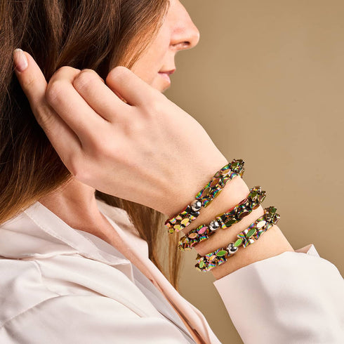 Einhorn Gold | Monroe Links | Sanduhr-Armband